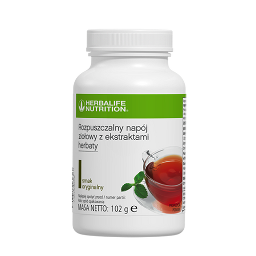 Rozpuszczalny napój ziołowy z ekstraktem herbaty, Oryginalny, 102 g, Herbalife