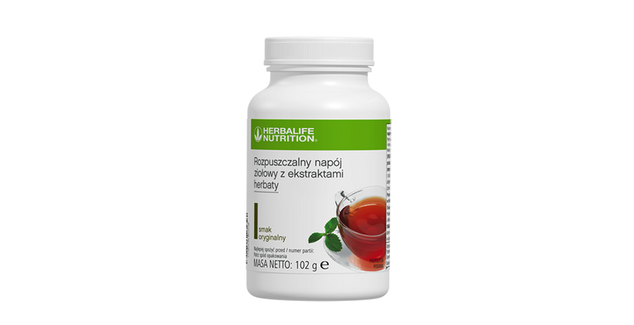 Rozpuszczalny napój ziołowy z ekstraktem herbaty, Oryginalny, 102 g, Herbalife