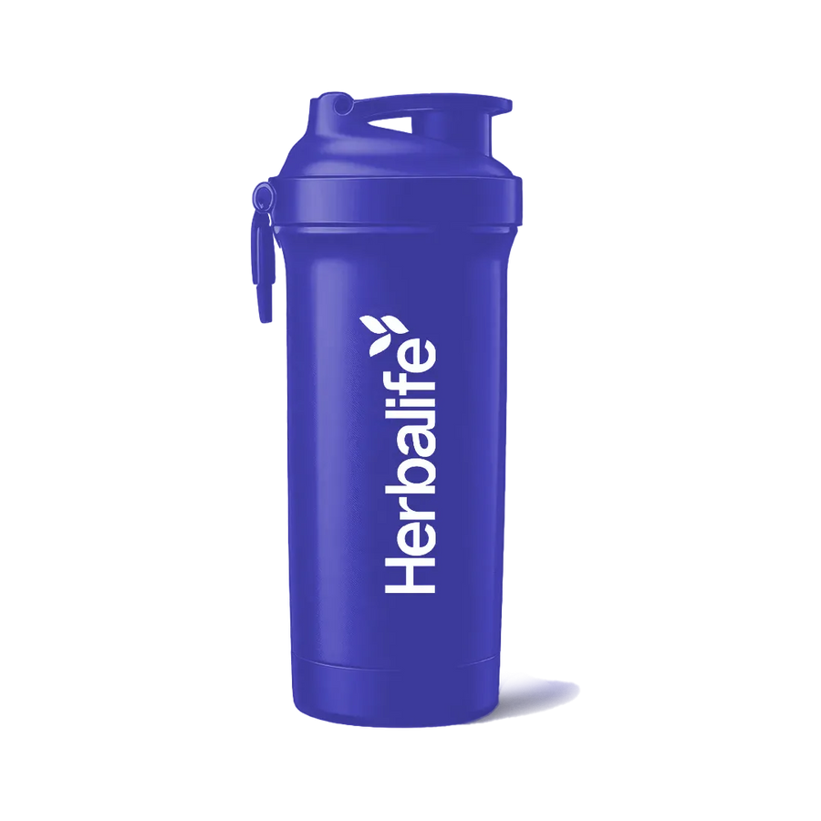 Shaker Neon Herbalife 600 ml niebieski