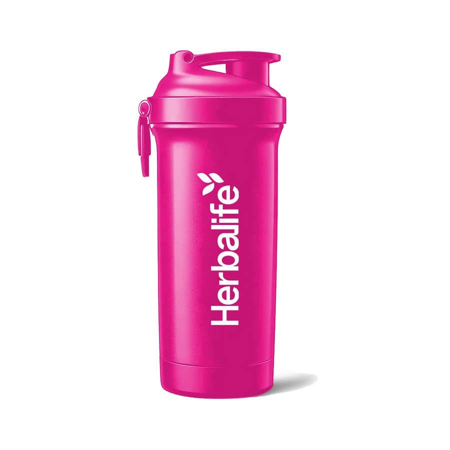 Shaker Neon Herbalife 600 ml różowy