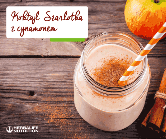 Koktajl Herbalife Formula 1 o smaku szarlotki z cynamonem – jak przygotować