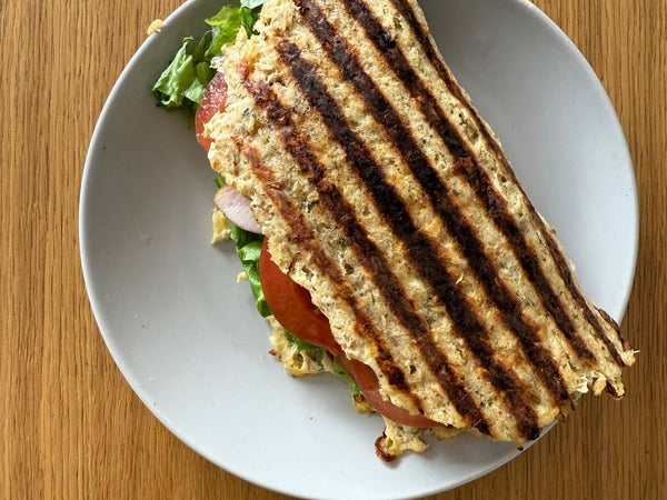 Chrupiący tost owsiany, zdjęcie autorskie Aliny Paszek