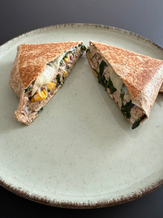 Fit wrap z tuńczykiem, zdjęcie autorskie Aliny Paszek