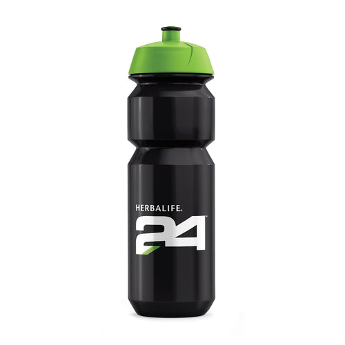 Bidon Herbalife24 750 ml czarny z zielonym ustnikiem