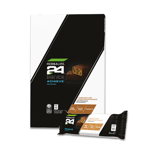 Herbalife24 Achieve — Baton proteinowy — Ciastka z kawałkami czekolady