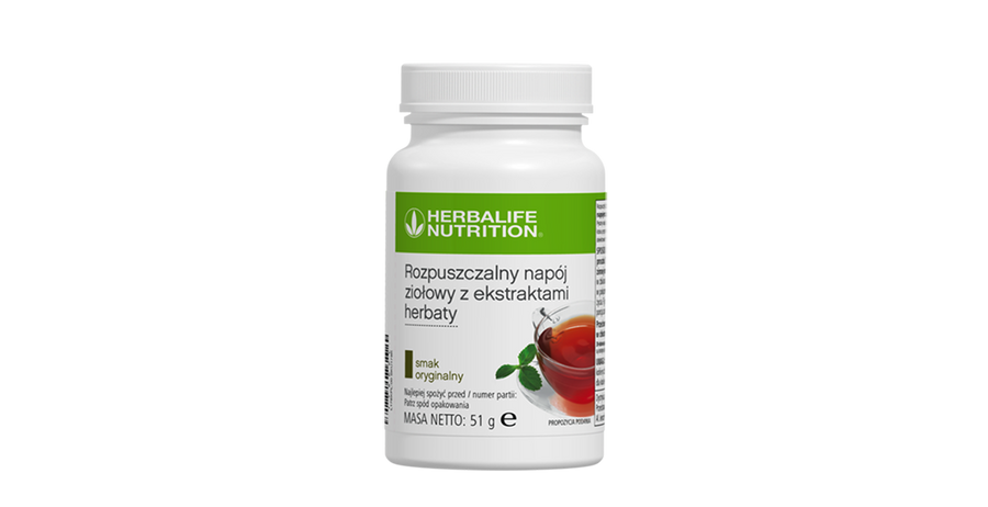 Rozpuszczalny napój ziołowy z ekstraktem herbaty, Oryginalny, 51 g, Herbalife
