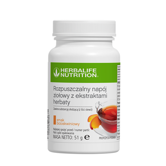 Rozpuszczalny napój ziołowy z ekstraktem herbaty, Brzoskwiniowy, 51 g, Herbalife