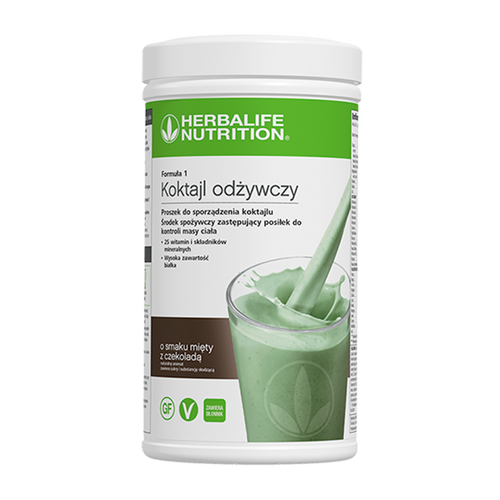 Formuła 1 Koktajl odżywczy o smaku Mięty z Czekoladą 550 g — zdjęcie produktu
