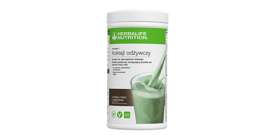 Formuła 1 Koktajl odżywczy o smaku Mięty z Czekoladą 550 g — zdjęcie produktu
