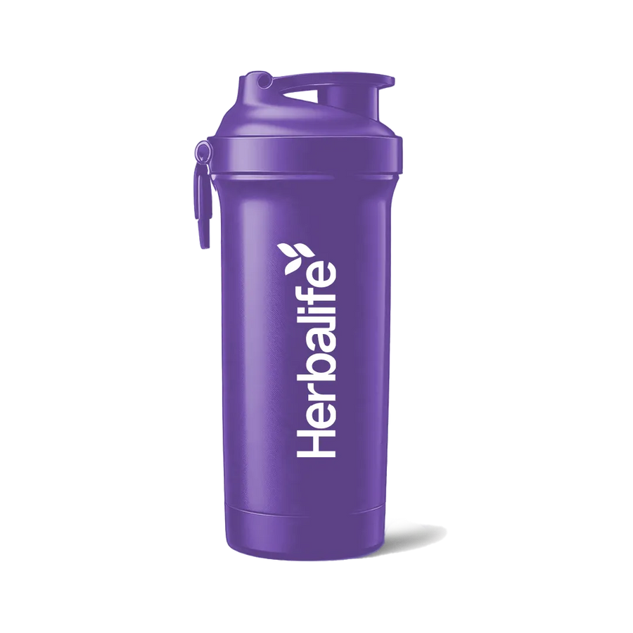 Shaker Neon Herbalife 600 ml fioletowy