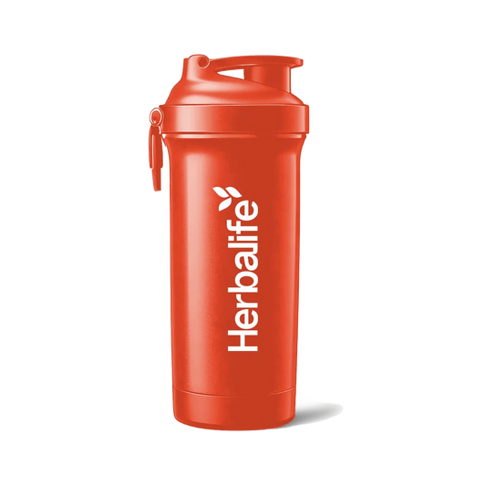 Shaker Neon Herbalife 600 ml pomarańczowy