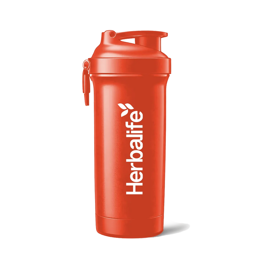 Shaker Neon Herbalife 600 ml pomarańczowy