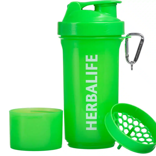 Shaker Neon Herbalife 600 ml zielony