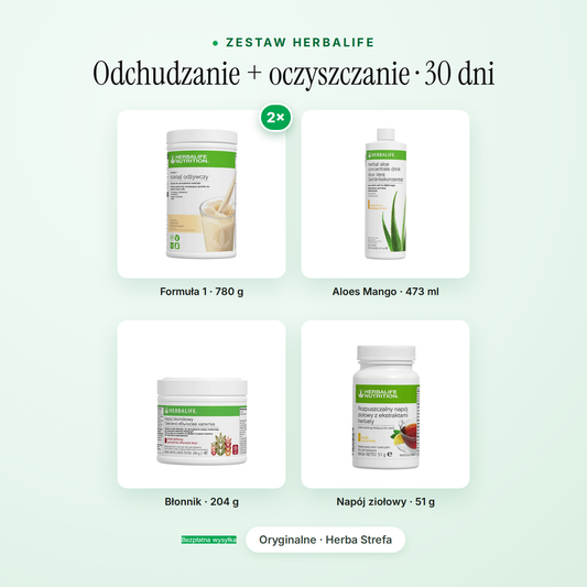 Odchudzanie + oczyszczanie 30 dni